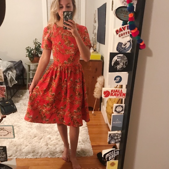 ASOS floral midi dress - Picture 2 of 2
